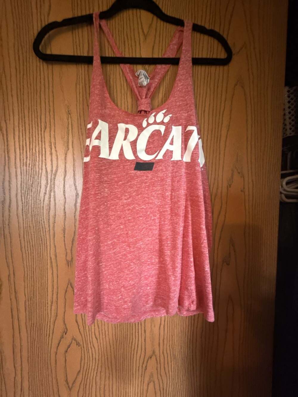 Victoria's Secret PINK university of Cincinnati bearcats tank top